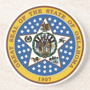 Oklahoma State Seal Onderzetter