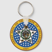 Oklahoma State Seal Sleutelhanger (Voorkant)