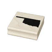 Oklahoma State Solid Rubber Art Stamp Rubberstempel (Stempel)