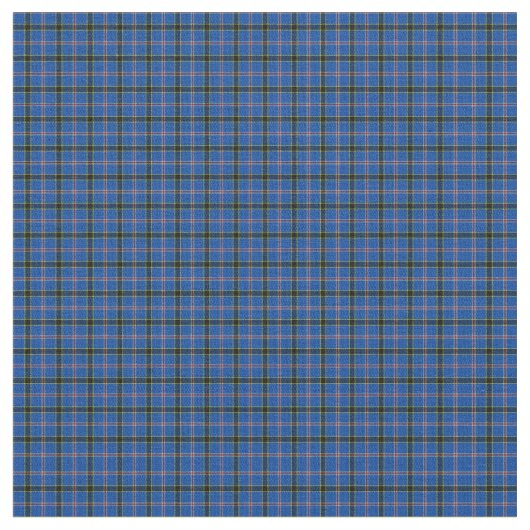 Oklahoma State Tartan Stof (Close Up)