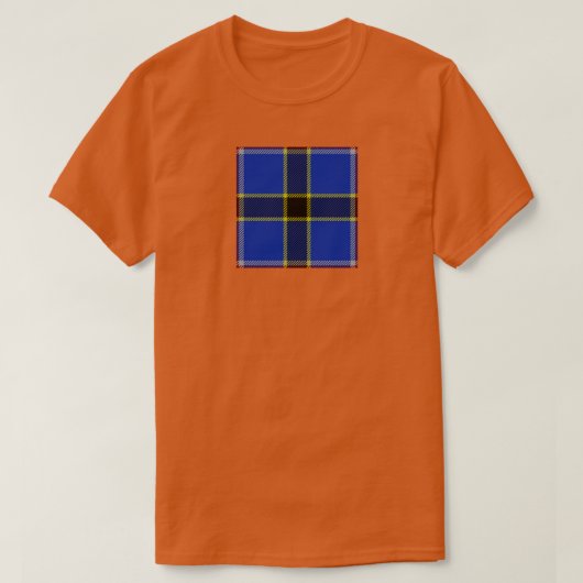 Oklahoma State Tartan T-shirt (Design voorkant)