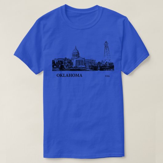 Oklahoma State Verenigde Staten 3 T-shirt (Design voorkant)