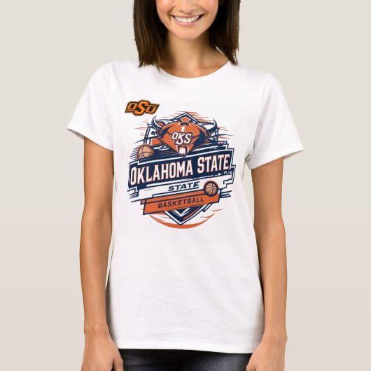 Oklahoma State Women's Basketball T shirt (Voorkant)