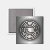 "Oklahoma Steel" magneten (Voorkant / Achterkant)