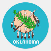 Oklahoma Sticker (Voorkant)