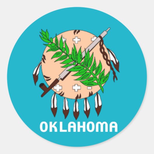 Oklahoma Sticker (Voorkant)
