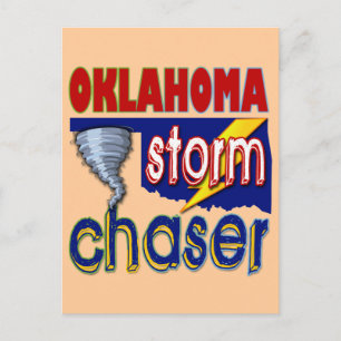Oklahoma Storm Chaser Briefkaart
