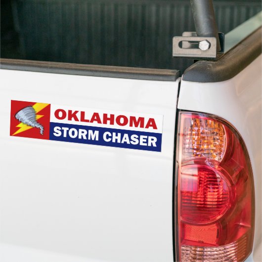 Oklahoma Storm Chaser Bumpersticker (Op Truck)