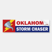 Oklahoma Storm Chaser Bumpersticker (Voorkant)