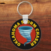 Oklahoma Storm Chaser Sleutelhanger (Voorkant)