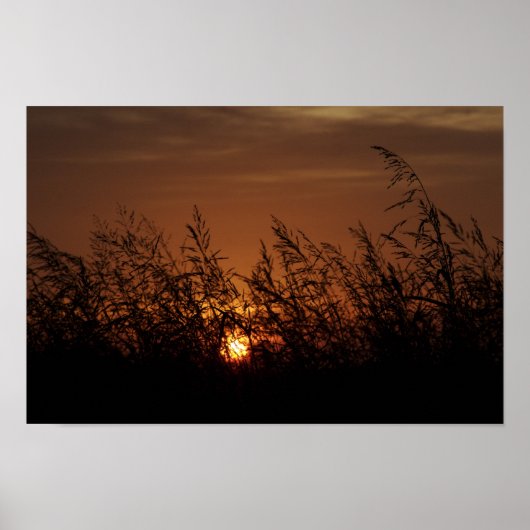 Oklahoma Sunrise Poster (Voorkant)