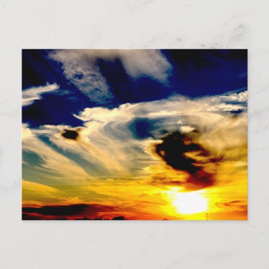 Oklahoma Sunset Briefkaart (Voorkant)