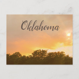 Oklahoma Sunset Briefkaart