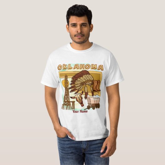 Oklahoma t-shirt (Voorkant volledig)
