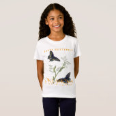 Oklahoma Territory Butterfly De zwarte zwaluwstaar T-shirt (Voorkant volledig)