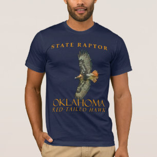 Oklahoma Territory Raptor De roodstaartwaai T-shirt
