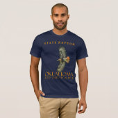 Oklahoma Territory Roofvogel De Roodstaartbuizerd T-shirt (Voorkant volledig)