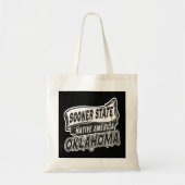 Oklahoma The Sooner State Oklahoma State Pullover Tote Bag (Voorkant)
