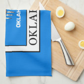 Oklahoma Theedoek (Quarter Fold)