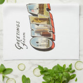 Oklahoma Theedoek (Gevouwen)