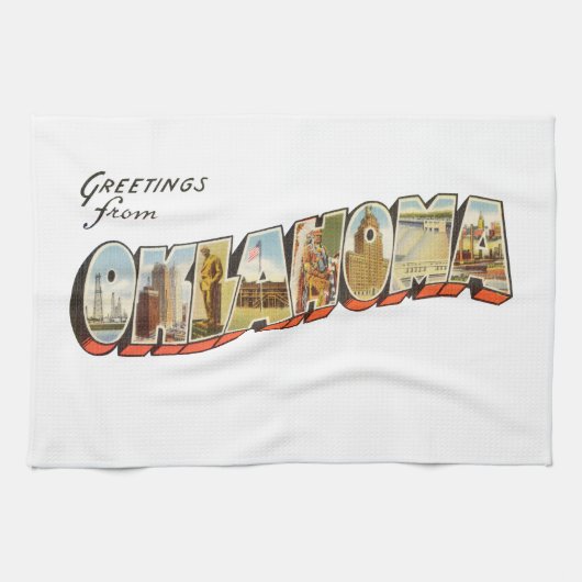 Oklahoma Theedoek (Horizontaal)