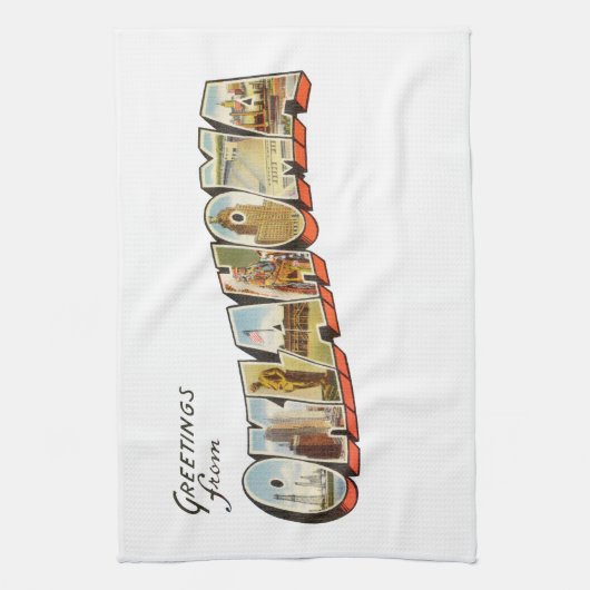 Oklahoma Theedoek (Verticaal)