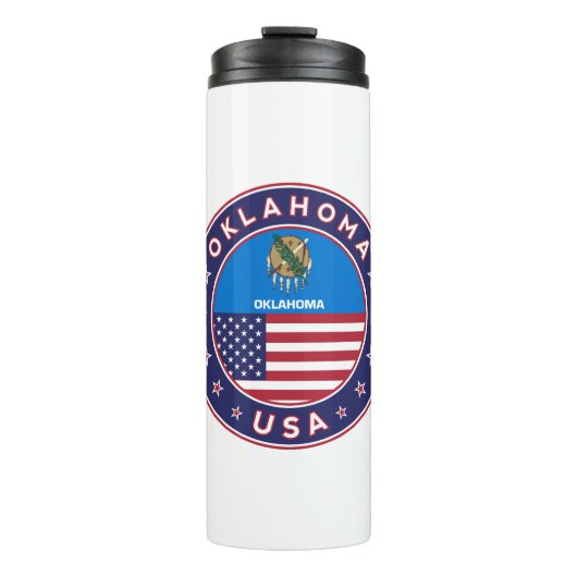 Oklahoma Thermosbeker (Voorkant)