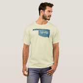 Oklahoma Thuis Houtnerf T-shirt (Voorkant volledig)