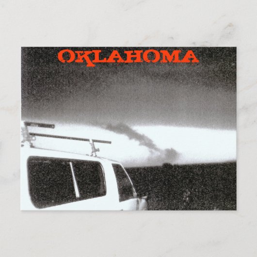 OKLAHOMA TORNADO 2004 BRIEFKAART (Voorkant)
