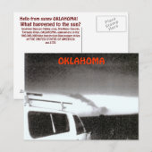 OKLAHOMA TORNADO 2004 BRIEFKAART (Voorkant / Achterkant)