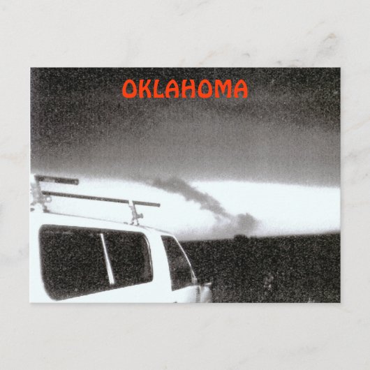 OKLAHOMA TORNADO 2004 BRIEFKAART (Voorkant)