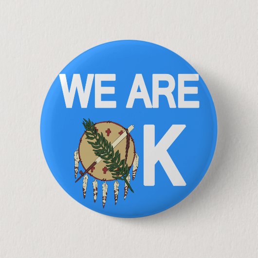Oklahoma Tornado Relief Button (Voorkant)