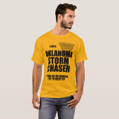 Oklahoma Tornado Storm Chaser T-shirt (Voorkant volledig)
