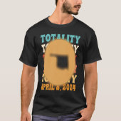 Oklahoma Totality Solar Eclipse 8 april 2024 Astro T-shirt (Voorkant)