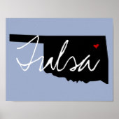 Oklahoma Town Poster (Voorkant)