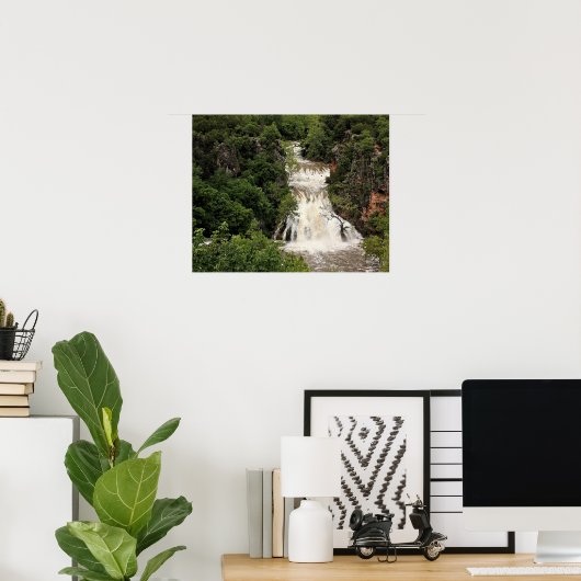 Oklahoma, Turner Herfsten Waterval, Poster (Thuiskantoor)