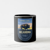 Oklahoma Two-Tone Coffee Mok (Center)