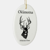 Oklahoma USA Keramisch Ornament (Rechts)