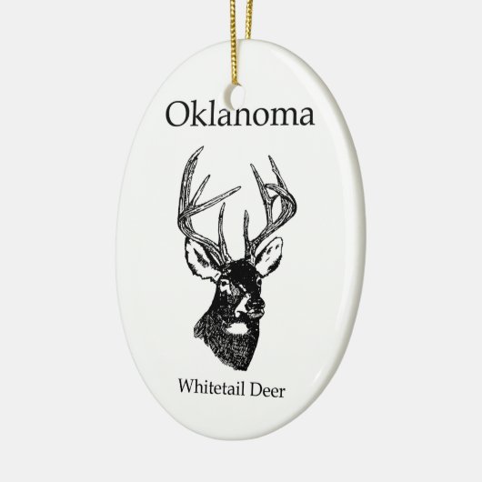 Oklahoma USA Keramisch Ornament (Links)