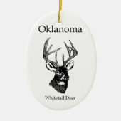 Oklahoma USA Keramisch Ornament (Voorkant)