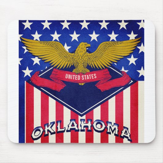 Oklahoma USA Muismat (Voorkant)