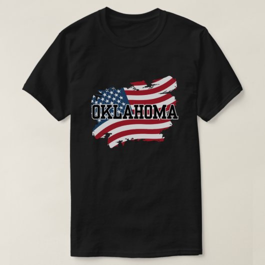 Oklahoma USA T-shirt (Design voorkant)