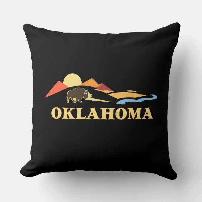 Oklahoma Verenigde Staten Kussen (Voorkant)