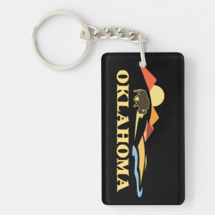 Oklahoma Verenigde Staten Sleutelhanger