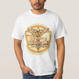 Oklahoma Verpleegster Caduceus T-shirt