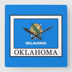 Oklahoma Vierkante Klok