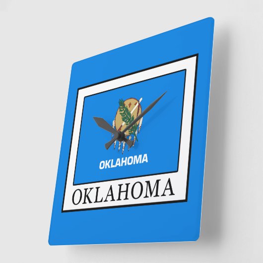 Oklahoma Vierkante Klok (Hoek)