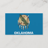 OKLAHOMA-Visitekaartjes Visitekaartje (Achterkant)