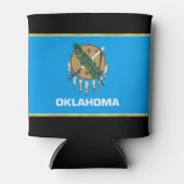 Oklahoma vlag blikjeskoeler (Voorkant)