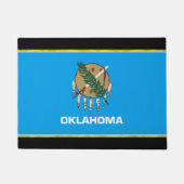 Oklahoma vlag deurmat (Voorkant)